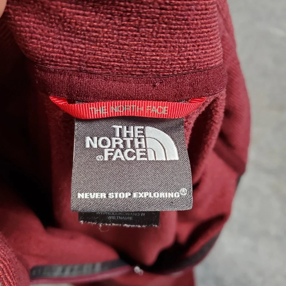The North Face Sweatshirt Mens Medium Pullover 1/4 Zip Mock Neck Lightweight